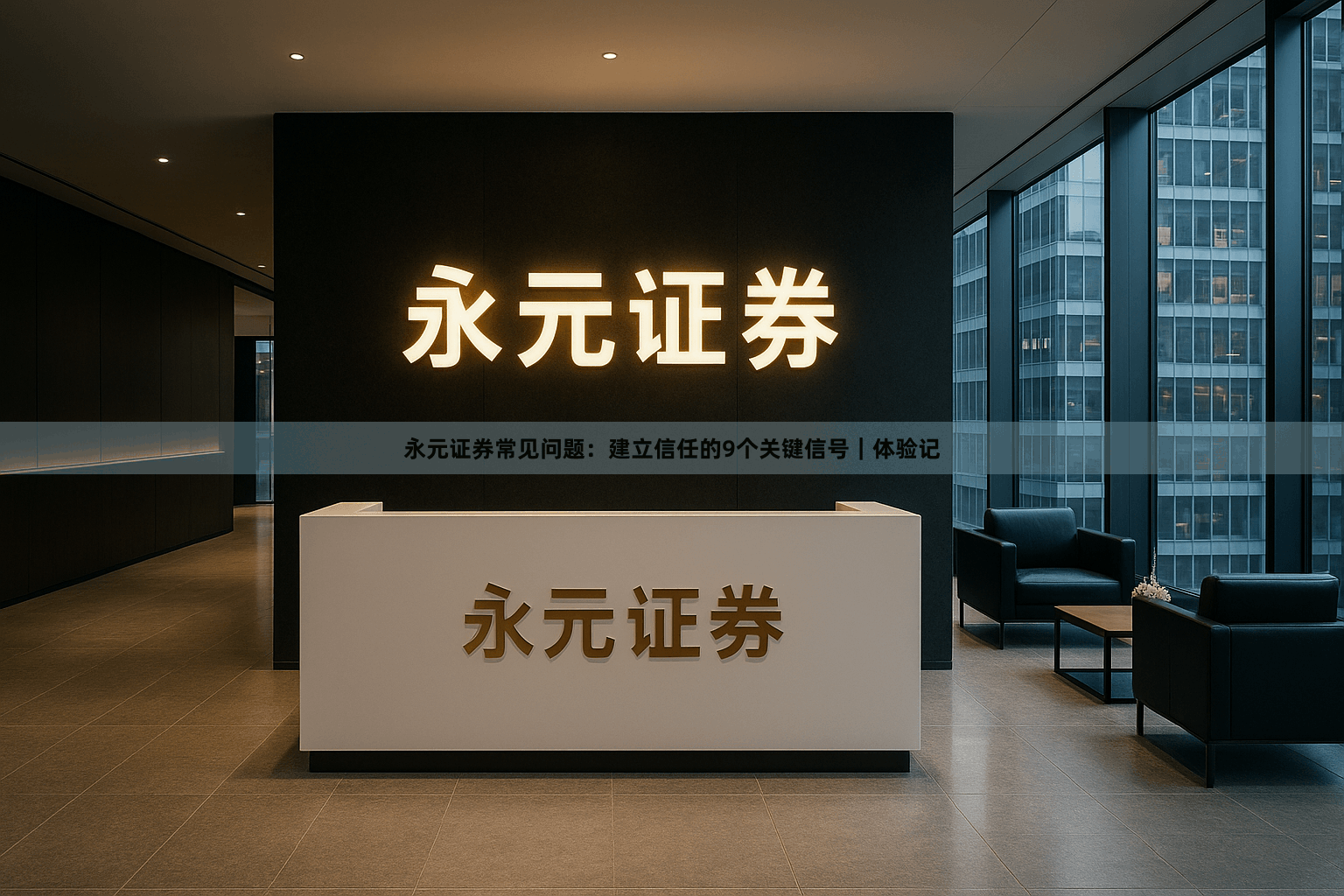 永元证券常见问题：建立信任的9个关键信号｜体验记