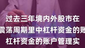 过去三年境内外股市在当前宽幅震荡周期里中杠杆资金的账户管理实
