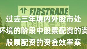 过去三年境内外股市处于震荡市环境的阶段中股票配资的资金效率案
