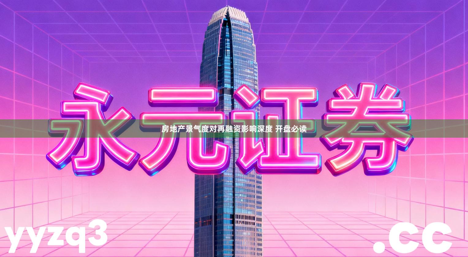 房地产景气度对再融资影响深度 开盘必读