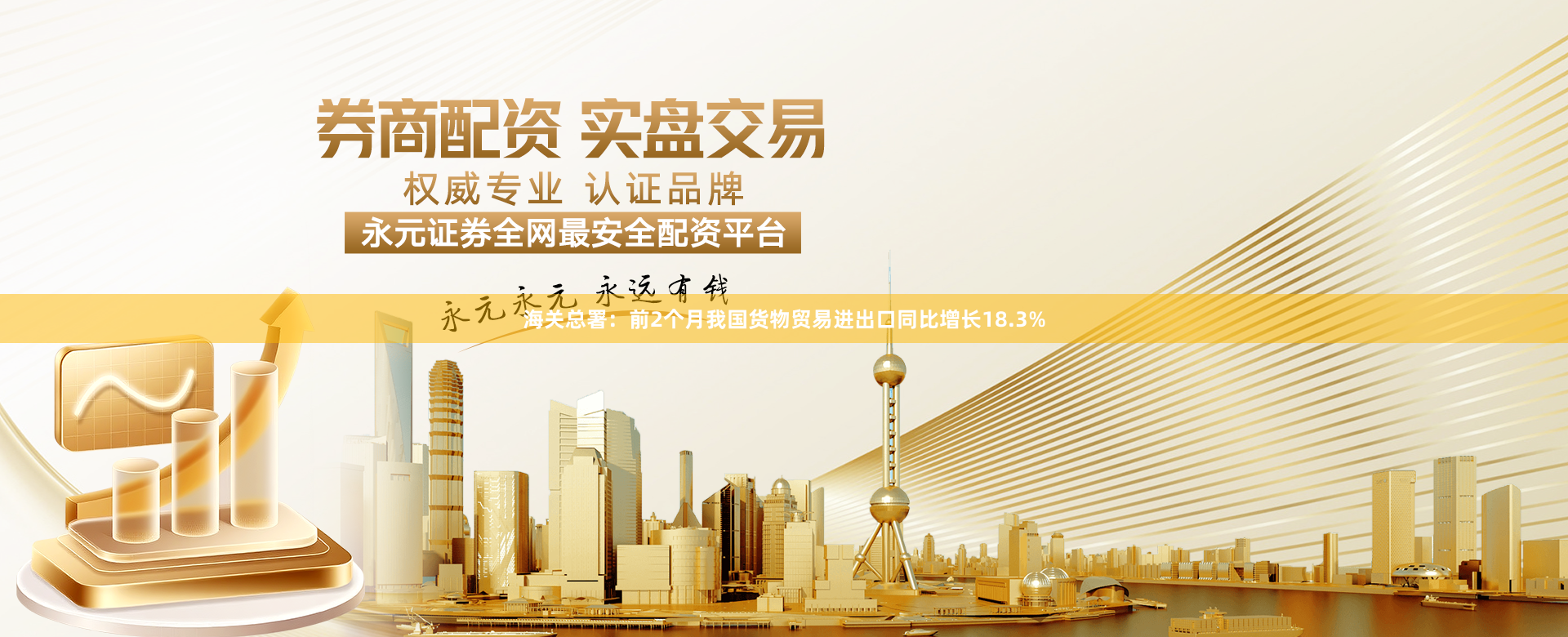 海关总署：前2个月我国货物贸易进出口同比增长18.3%
